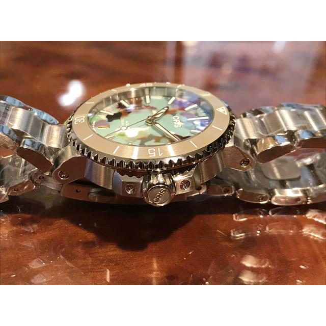 オリス　アクイスデート アクイス デイト[733 7766 4157-07 4 22 64FC] Aquis Date