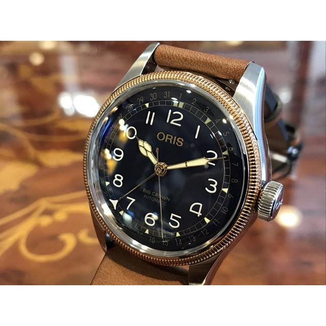 BIG CROWN オリス 腕時計 ORIS ビッグクラウン ポインターデイト 40mm 
