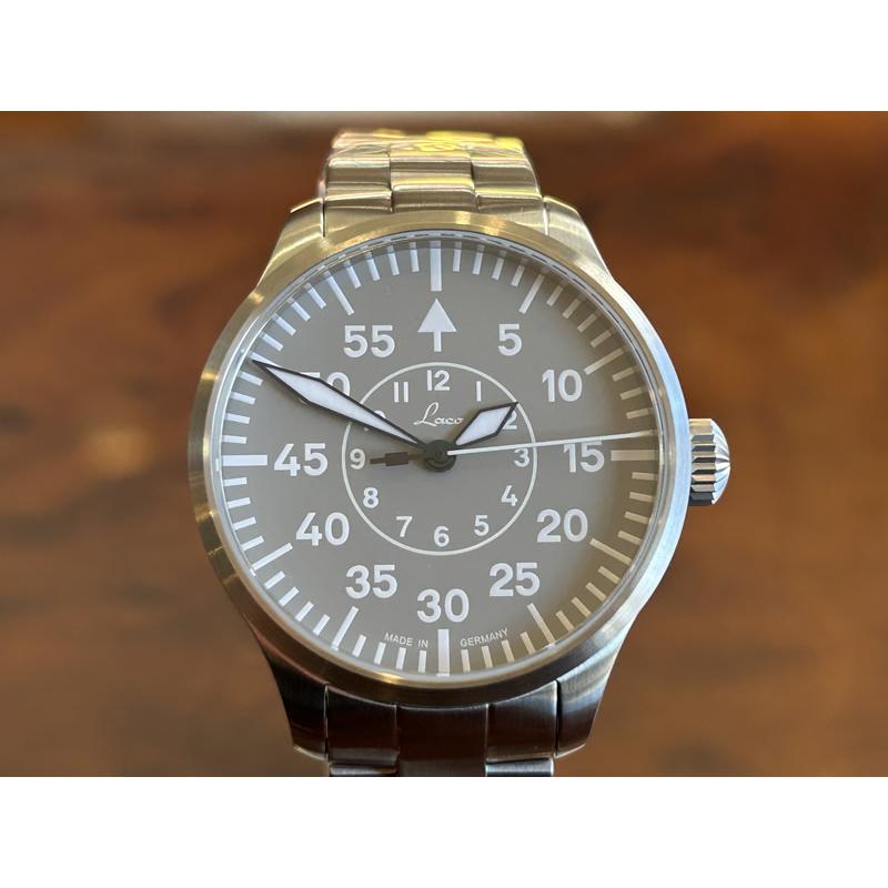 Laco（ラコ） 腕時計 Laco PILOT Aachen39 Grau パイロット アーヘン39 