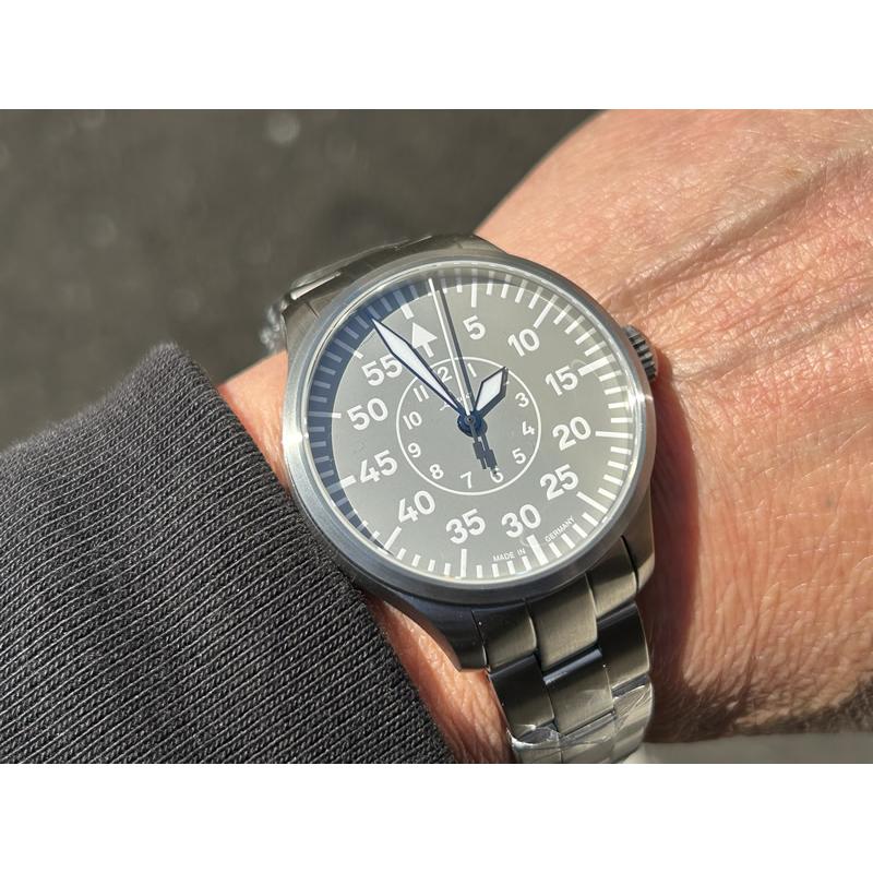 Laco（ラコ） 腕時計 Laco PILOT Aachen39 Grau パイロット アーヘン39
