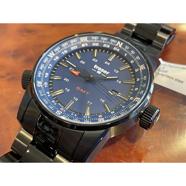 トレーサー腕時計 traser P68 Pathfinder GMT BLUE ( パスファインダーGMT ブルー )  9031608 メンズ 正規輸入品 優美堂のトレーサー 腕時計は、国内2年保証｜yuubido-oyabu｜11
