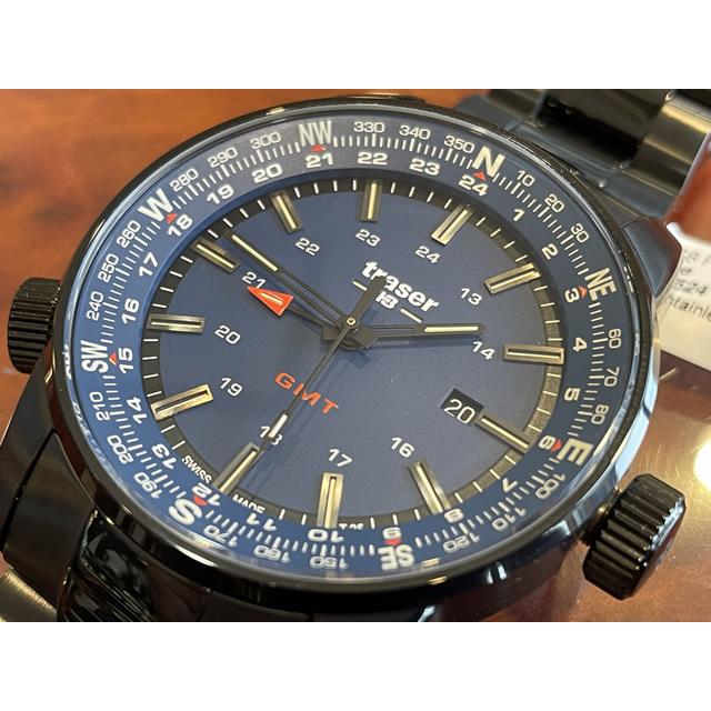 トレーサー腕時計 traser P68 Pathfinder GMT BLUE ( パスファインダーGMT ブルー )  9031608 メンズ 正規輸入品 優美堂のトレーサー 腕時計は、国内2年保証｜yuubido-oyabu｜12