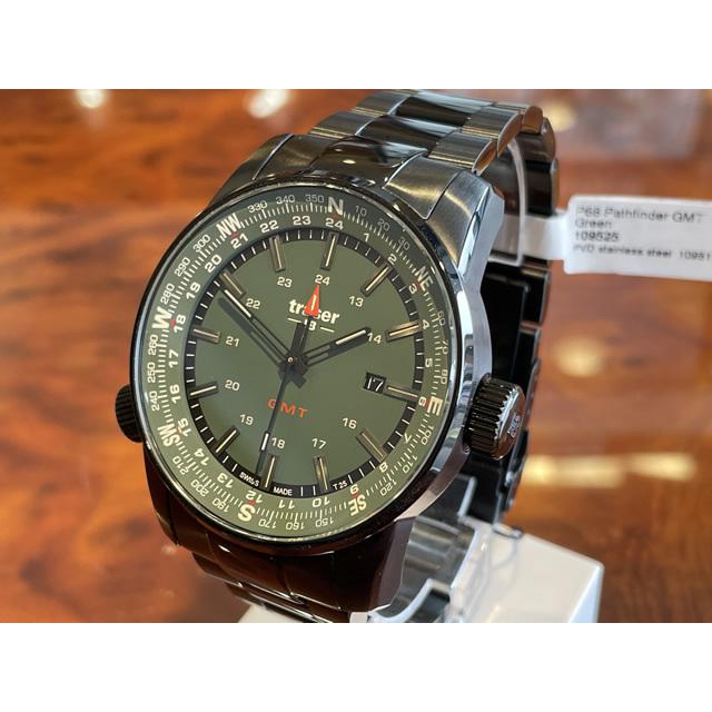 traser トレーサー腕時計 P68 Pathfinder GMT GREEN ( パス