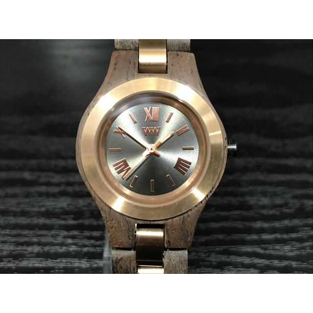 木の腕時計 ウィーウッド WEWOOD 腕時計 ウッド/木製 CRISS ME CHOCO ROUGH ROSE 9818232 レディース 正規輸入品｜yuubido-oyabu