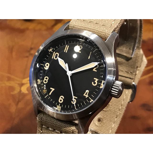 MWC ミリタリー ウォッチ カンパニー 38mm 腕時計 A-11 第二次
