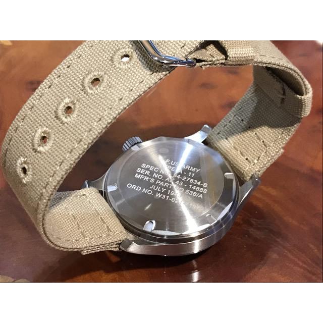 MWC ミリタリー ウォッチ カンパニー 38mm 腕時計 A-11 第二次