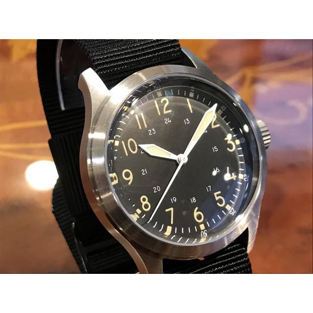MWC ミリタリー ウォッチ カンパニー 38mm 腕時計 A-17 第二次