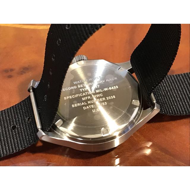 MWC ミリタリー ウォッチ カンパニー 38mm 腕時計 A-17 第二次大戦モデル 1940s オートマチック 自動巻き A-17 100m Autの画像