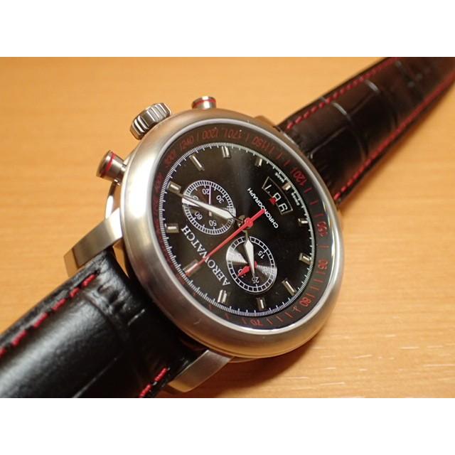 アエロ ウォッチ クロノグラフスポーツ 電池式 腕時計 AERO WATCH Chronograph Sport A87936AA01AERO WATCH アエロ ウォッチの画像