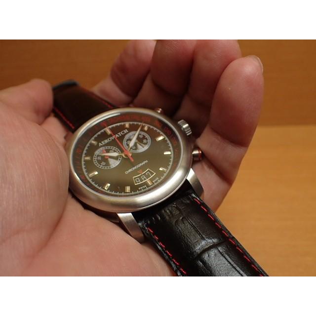 アエロ ウォッチ クロノグラフスポーツ 電池式 腕時計 AERO WATCH Chronograph Sport A87936AA01AERO WATCH アエロ ウォッチの画像