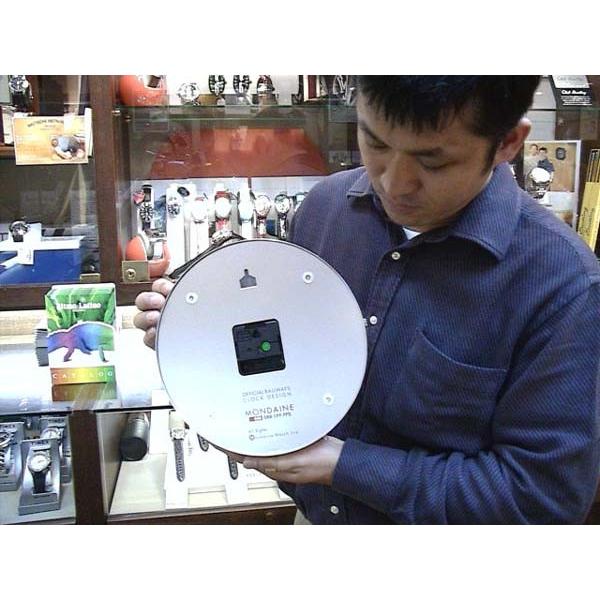 希少・MONDAINE モンディーン 壁掛け時計 25cm スイス国鉄公式 MONDAINE モンディーン 壁掛け時計 25cm スイス国鉄公式 - メルカリ