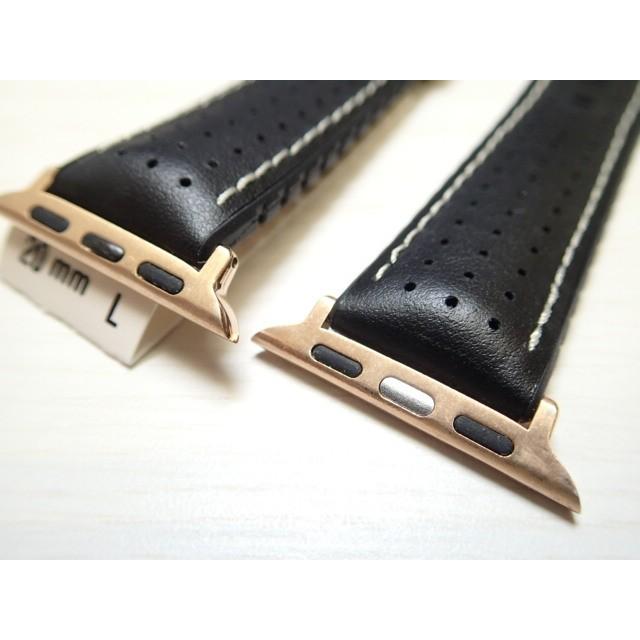 HIRSCH ヒルシュ アップルウォッチ用 バンド・ベルト 交換用金具 