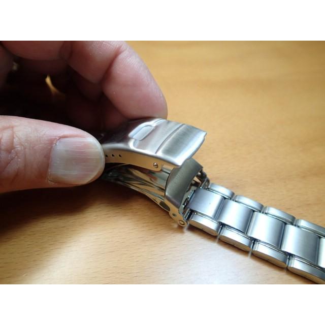 BAMBI（バンビ） 凹型対応 20mm時計バンド 腕時計 ベルト20ミリ