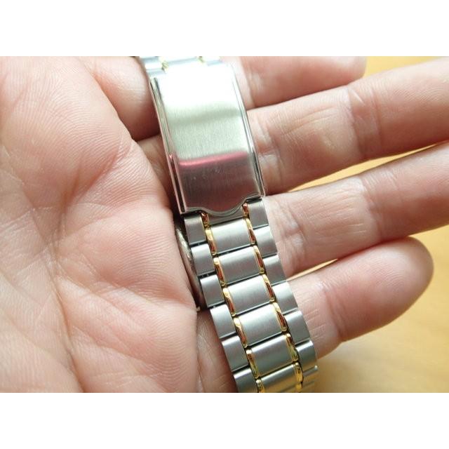 凹型対応 16mm時計バンド(腕時計）ベルト16ミリ ステンレススチール