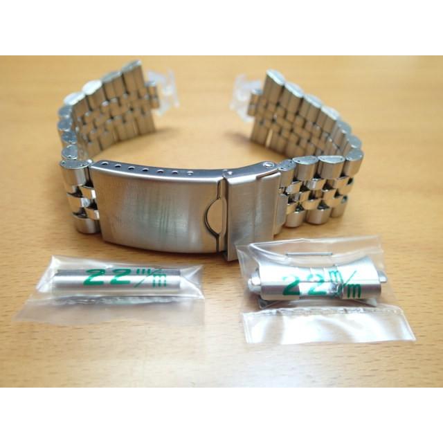 22mm時計バンド 腕時計 ベルト22ミリ ステンレススチール