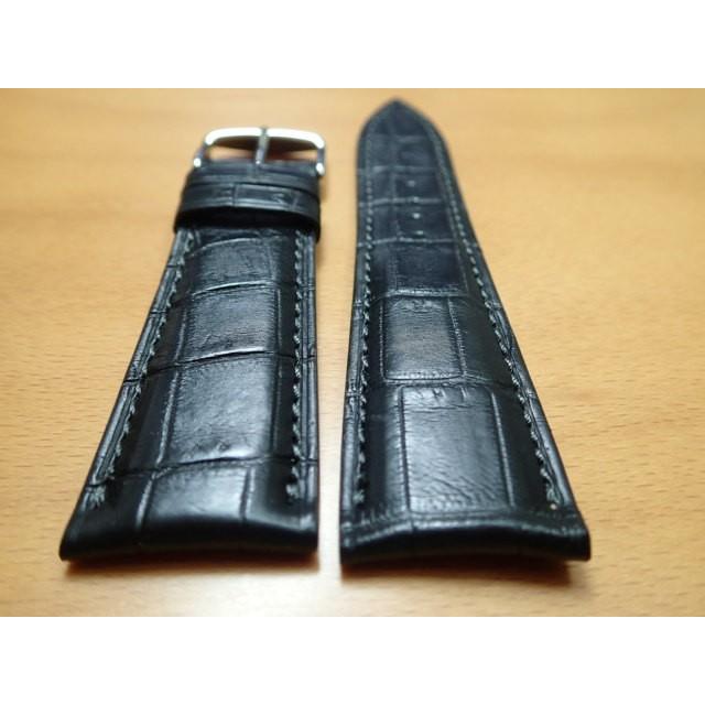 ㊺PANERAI用 クロコダイル   24mm-22mm 楽天市場】時計 ベルト クロコダイル クロコ 革 レザー 24mm
