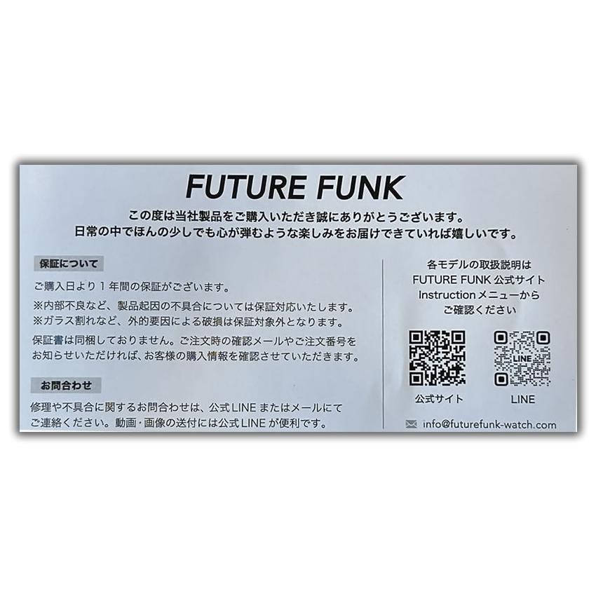 フューチャーファンク ローラーデジタル 腕時計 復刻版 ブラック 黒色 FF103-BK-MT メンズ 正規輸入品 FUTURE FUNKの画像