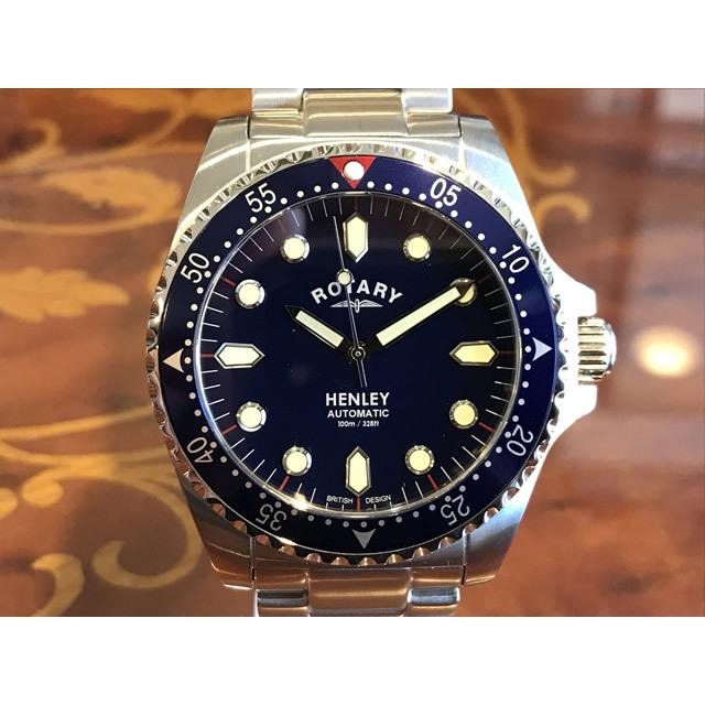 ROTARY ロータリー 腕時計 HENLY ヘンリー オートマチックダイバー 