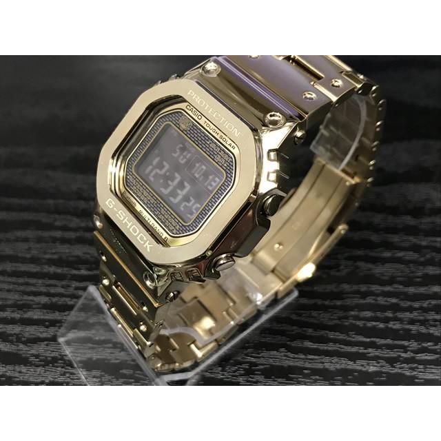 カシオ CASIO 腕時計 G-SHOCK ジーショック フルメタル ORIGIN 世界6局対応 電波 タフソーラー デジタルウォッチ MULTIBAND6 GMW-B5000GD-9JF メンズ｜yuubido-oyabu｜02