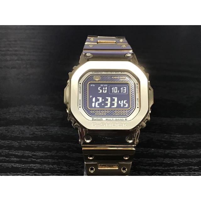 カシオ CASIO 腕時計 G-SHOCK ジーショック フルメタル ORIGIN 世界6局対応 電波 タフソーラー デジタルウォッチ MULTIBAND6 GMW-B5000GD-9JF メンズ｜yuubido-oyabu｜04