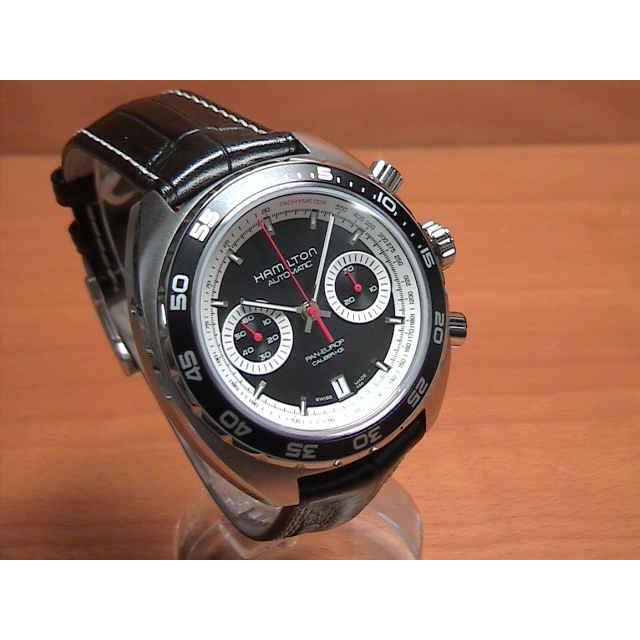 ハミルトン 腕時計 Hamilton Pan Europ パンユーロ H ブラック文字盤 ブラックカーフストラップ 送料無料 H 優美堂 通販 Yahoo ショッピング