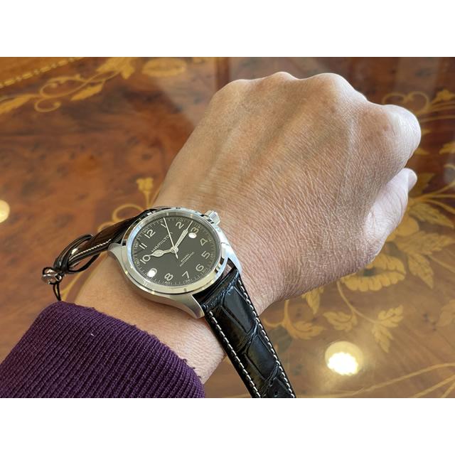 ハミルトン 腕時計 HAMILTON  カーキ フィールド マーフ オート 38mm H70405730 正規輸入品｜yuubido-oyabu｜14