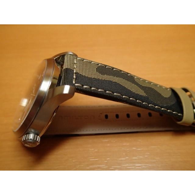 ハミルトン 腕時計 HAMILTON カーキ フィールド デイデイト 自動巻き 42.00MM テキスタイルベルト H70535031 男性 正規品の画像