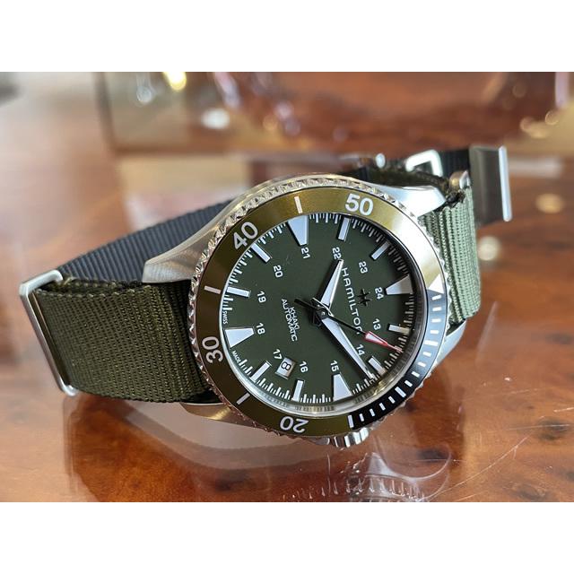 KHAKI NAVY ハミルトン 腕時計 HAMILTON カーキ ネイビー スキューバ 