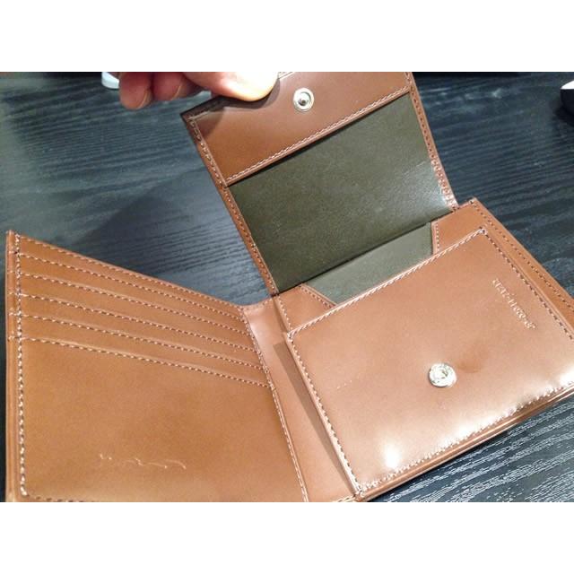 松阪牛 レザー財布 SATOLI さとり 財布 (二つ折り・小銭入れタイプ) 豊 
