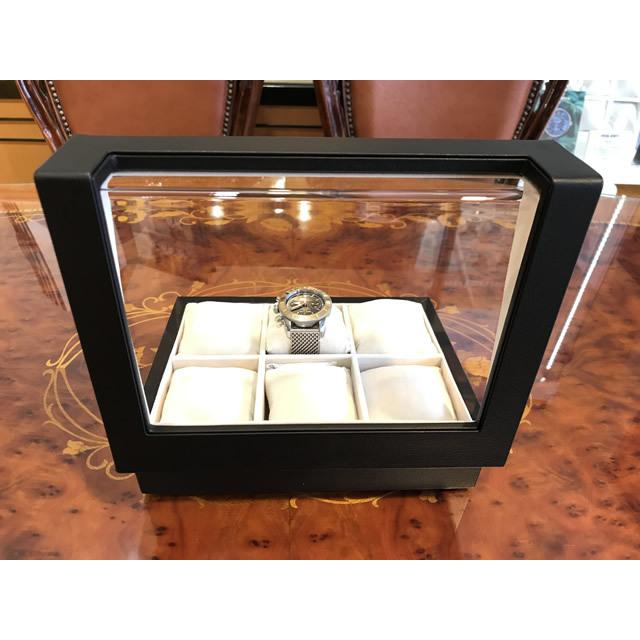 ウォッチケース 時計収納 本革 牛革 6本収納ウォッチケース 携帯用時計ケース : x-cube