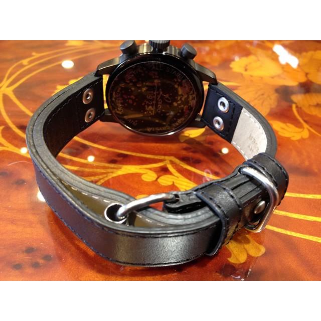 Laco（ラコ） 腕時計 バンド ベルト オーバージャケット レザー