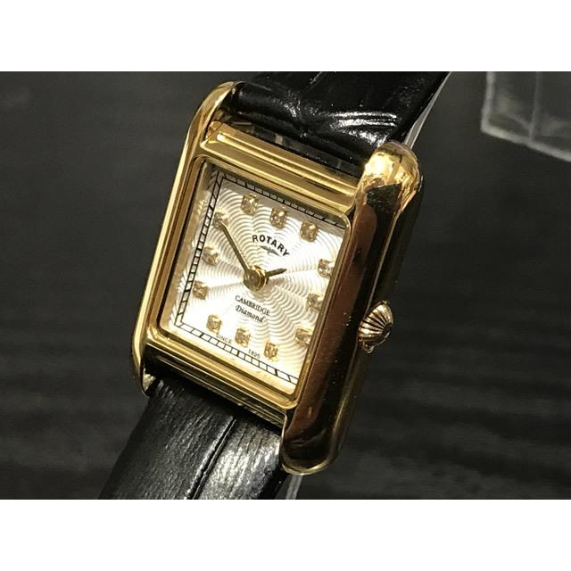 ROTARY（ロータリー） 腕時計 ケンブリッジ イエローゴールドPVD