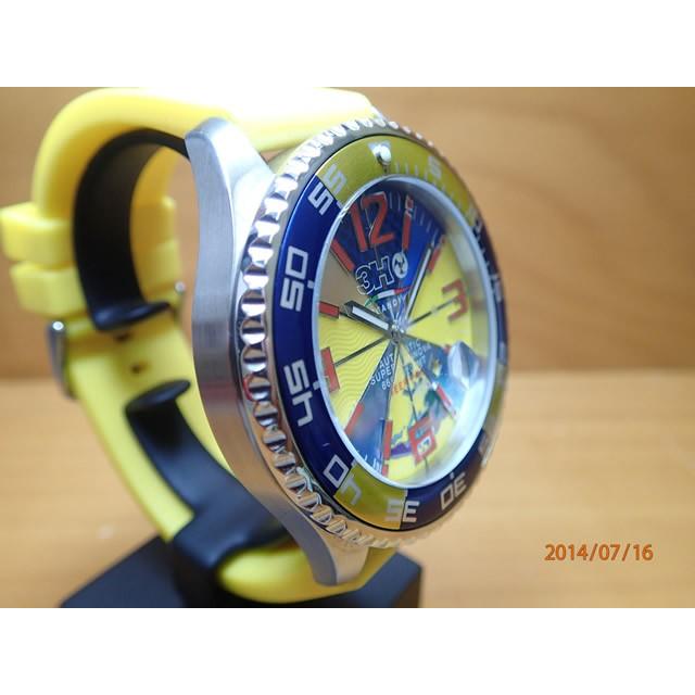 3H トレアッカ 腕時計 M1.GIALLO 52mm 機械式腕時計 正規輸入品｜yuubido-oyabu｜04