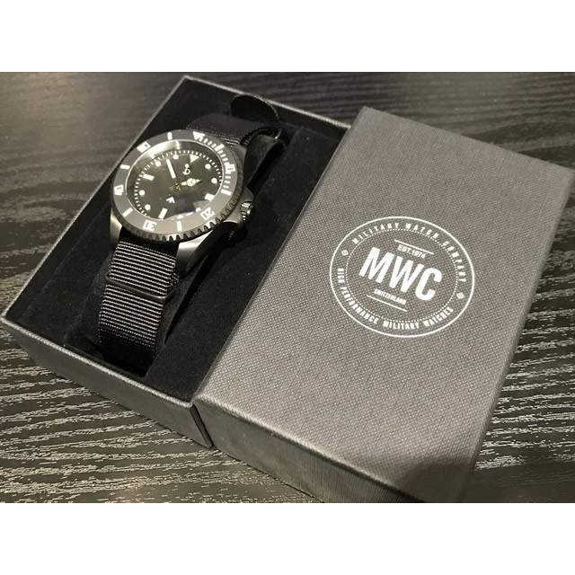 【本日最終値下げ】MWC 自動巻きダイバーズウォッチ ブラックストライプ 本日最終値下げ】MWC 自動巻きダイバーズウォッチ ブラックストライプ