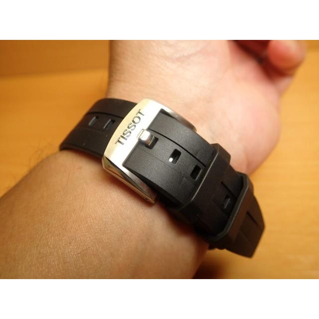 ティソ 腕時計 TISSOT メンズ シースター1000 パワーマティック80 オートマティック ブルー文字盤 ラバー T1204071704100  メーカー保証2年つきの画像