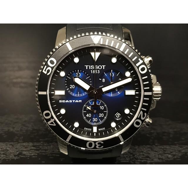 TISSOT 腕時計 ティソ メンズ シースター 1000 クロノグラフ クオーツ 