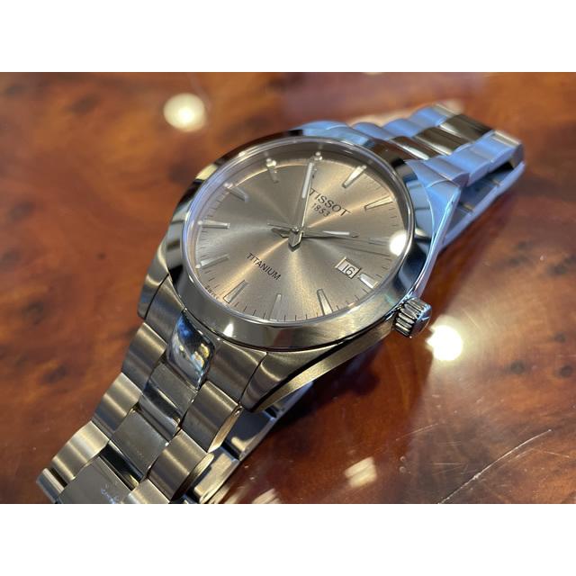 TISSOT ティソ 腕時計 ジェントルマン クォーツ チタンケース TISSOT ティソ 腕時計 ジェントルマン クォーツ チタンケース