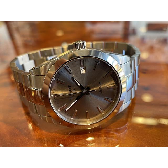TISSOT ティソ 腕時計 ジェントルマン クォーツ チタンケース TISSOT ティソ 腕時計 ジェントルマン クォーツ チタンケース