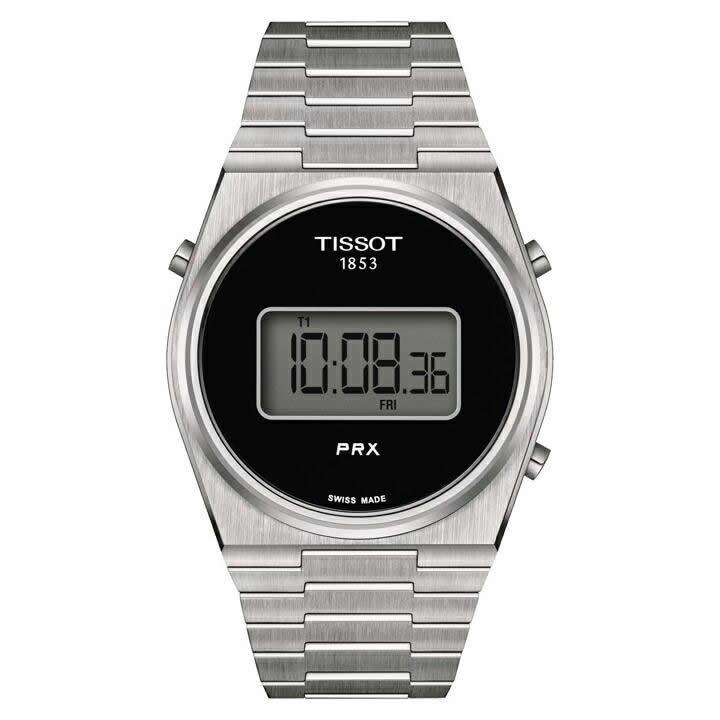 TISSOT ティソ 腕時計 PRX ピーアールエックス DIGITAL ブラック TISSOT ティソ 腕時計 PRX ピーアールエックス DIGITAL ブラック