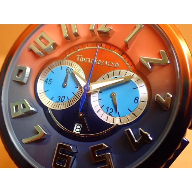 【公式ショップ】 Tendence De (夕日)大自然の色彩からカラーリングを起こしたグラデーションの美しい新コレクション (サンセット TY146104 50mm ディカラー Color 腕時計