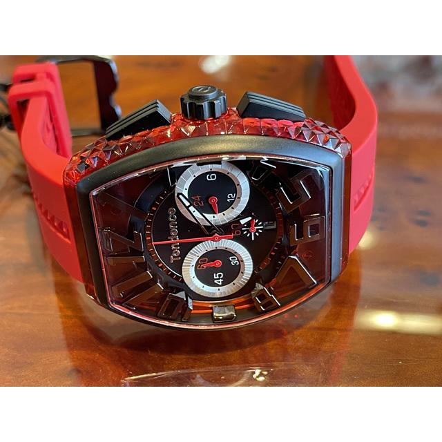 【未使用品】TENDENCE　PIRAMIDE　ピラミッド　TY860002 Tendence テンデンス 腕時計 ピラミッド PIRAMIDE レッド
