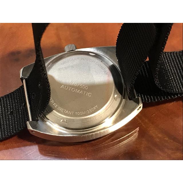MWC W10B 059/500 AUTOMATIC 自動巻き 腕時計 MWC ミリタリーウォッチカンパニー W10B ミリタリーウォッチ 自動巻