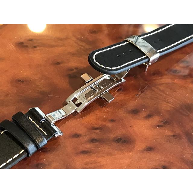 BAMBI（バンビ） バタフライバックル Dバックル 革バンド ベルト
