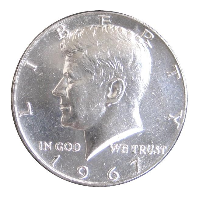 アメリカ ケネディ 50セント銀貨 ハーフダラー 1967年 :i2018-01-07:yuuhiflower - 通販 - Yahoo!ショッピング