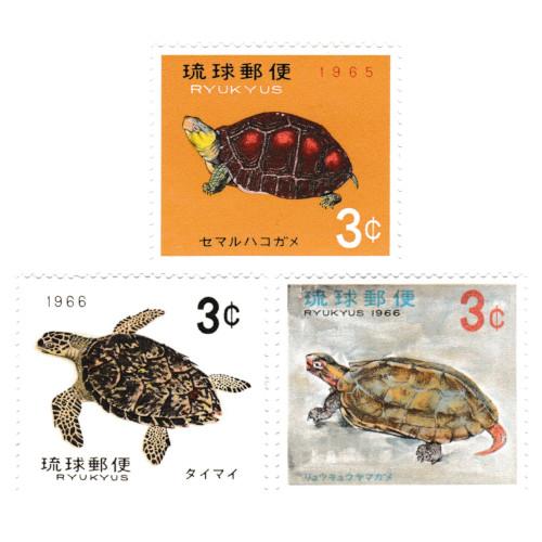 琉球切手138種コレクション！貝、蟹、民芸、文化財、年賀、舞踊切手等　鑑賞シート 琉球切手138種コレクション！貝、蟹、民芸、文化財、年賀、舞踊