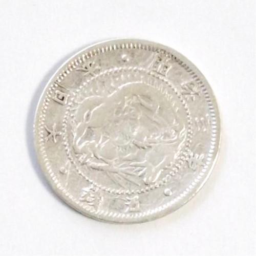 旭日竜5銭銀貨　明治3年　美品　明瞭ウロコ 楽天市場】旭日竜5銭銀貨 明治3年(1870年) 美品 旭日龍5銭銀貨
