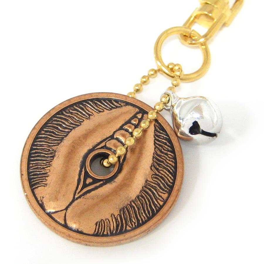 招福銭】 大願成就女陰銭キーホルダー 古美銅色 : yuuhiflower - 通販