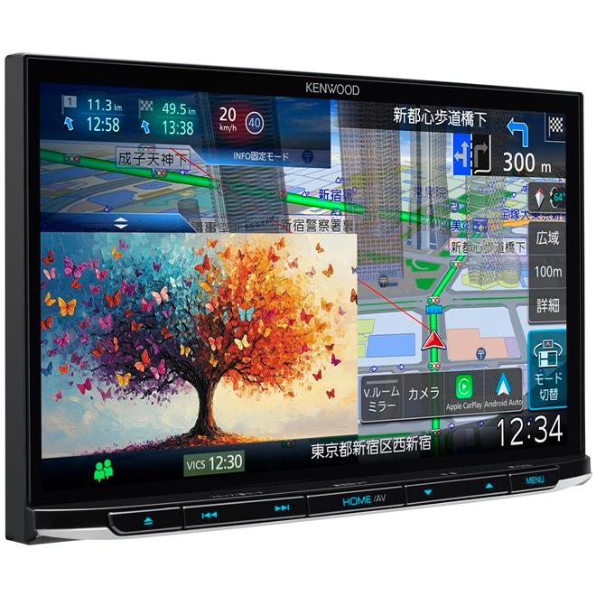彩速ナビ MDV-M812L 8V型インダッシュモデル「Apple CarPlay