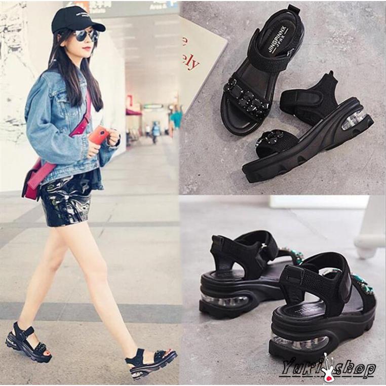 サンダル レディース 履きやすい キラキラサンダル スポーツサンダル