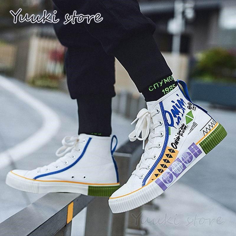 スニーカー メンズ 靴 ハイカット ランニングシューズ 春夏 男女兼用